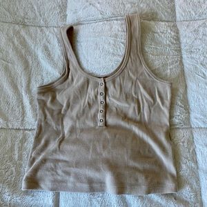 Abercrombie & Fitch tan tank top